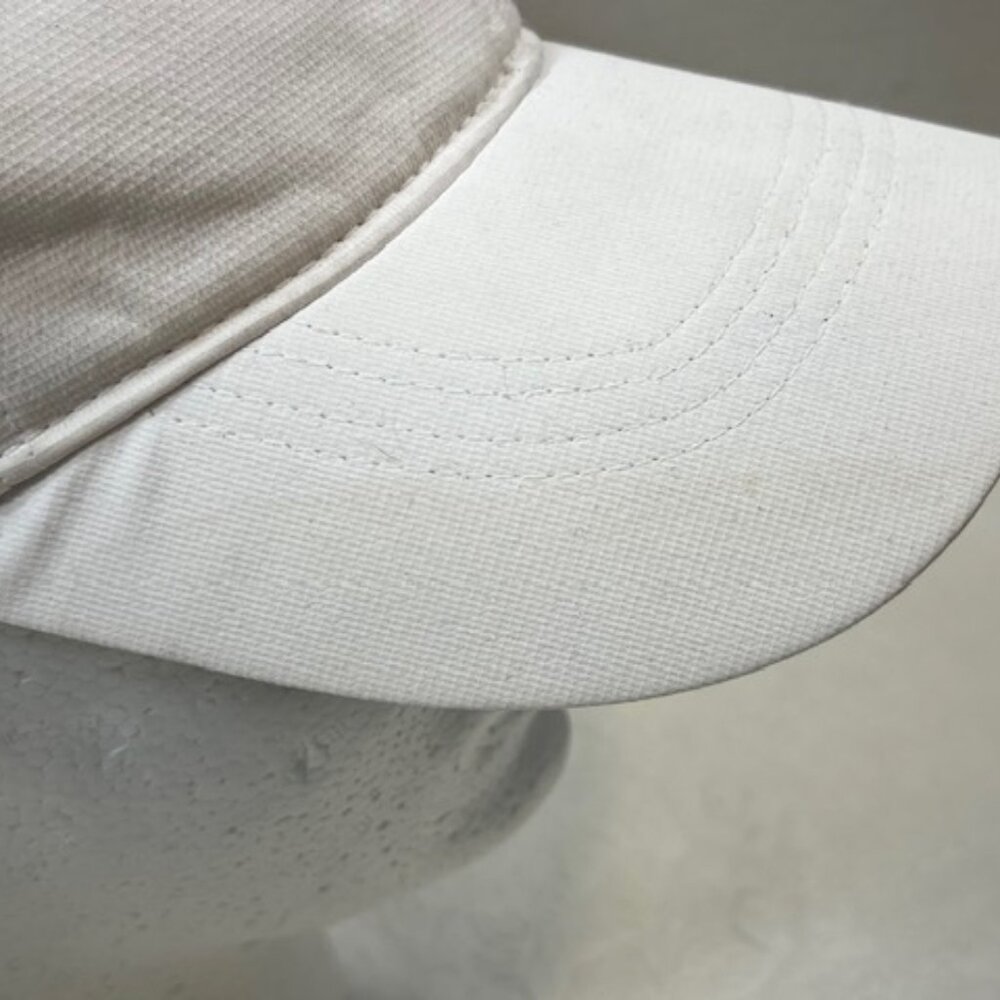 Nike Golf Cap Hat White Black Swoosh Emblem Adjustable Lightweight - Picture 10 of 11